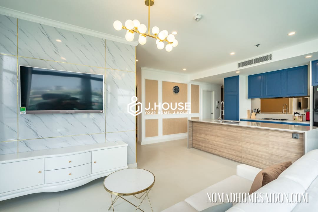 Spacious 2br apartment for rent at City Garden Binh Thanh, HCMC