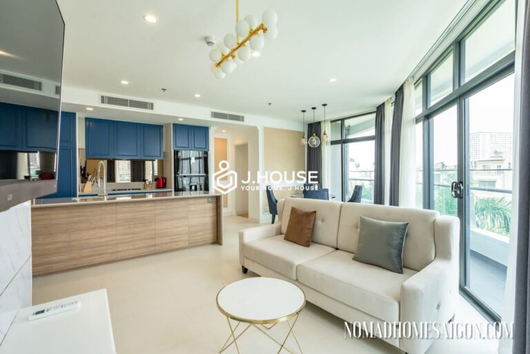 Spacious 2br apartment for rent at City Garden Binh Thanh, HCMC