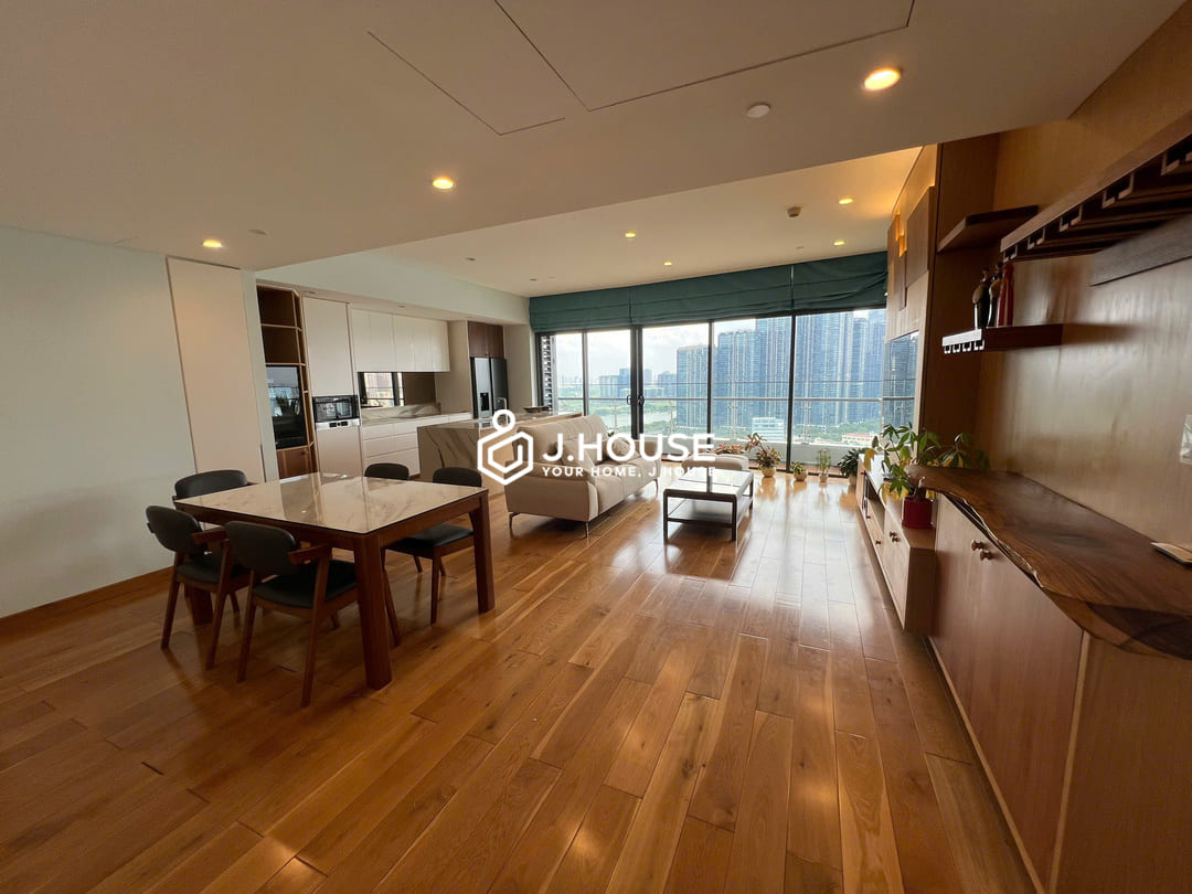 Spacious 3br apartment with nice view at City Garden Binh Thanh, HCMC
