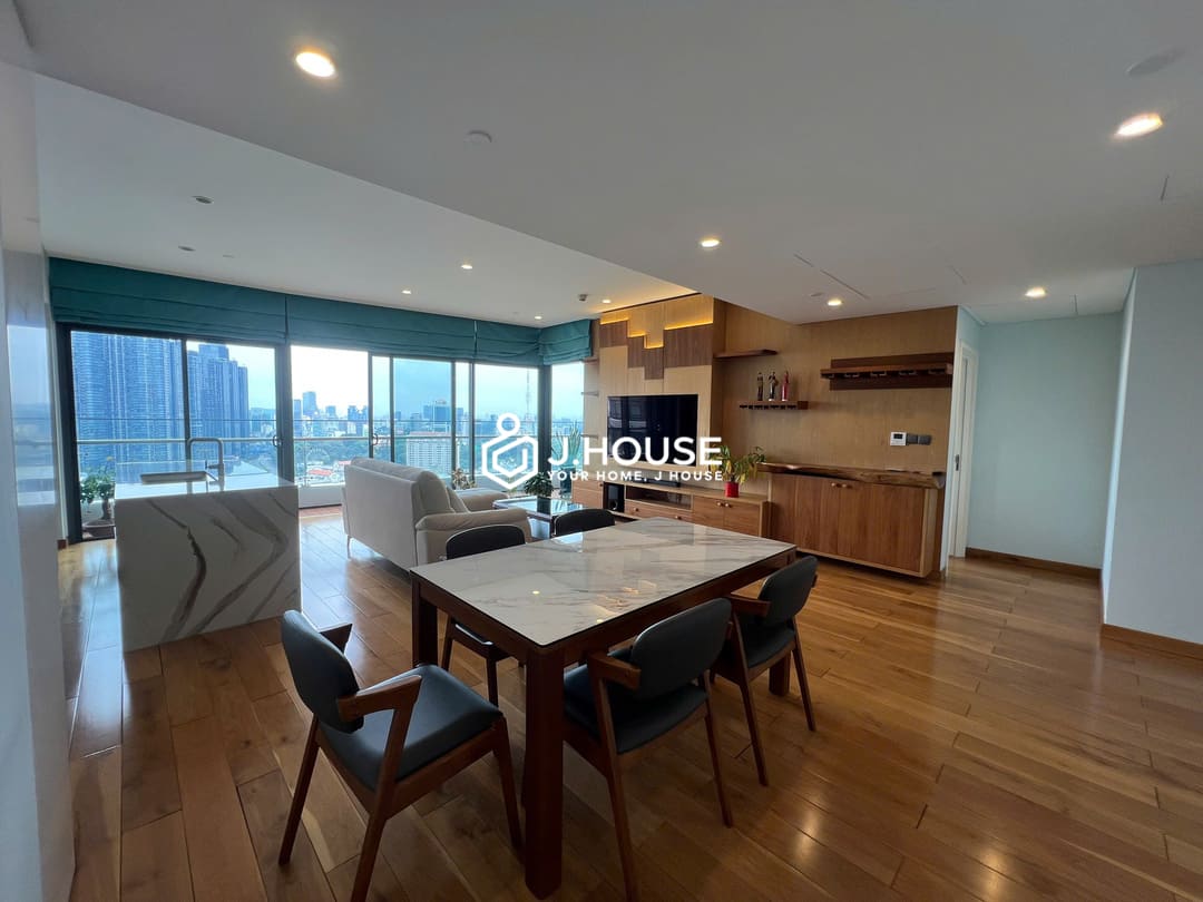 Spacious 3br apartment with nice view at City Garden Binh Thanh, HCMC