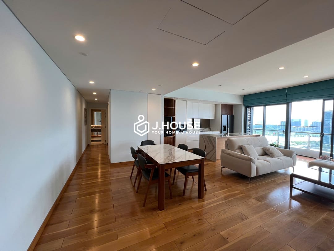 Spacious 3br apartment with nice view at City Garden Binh Thanh, HCMC