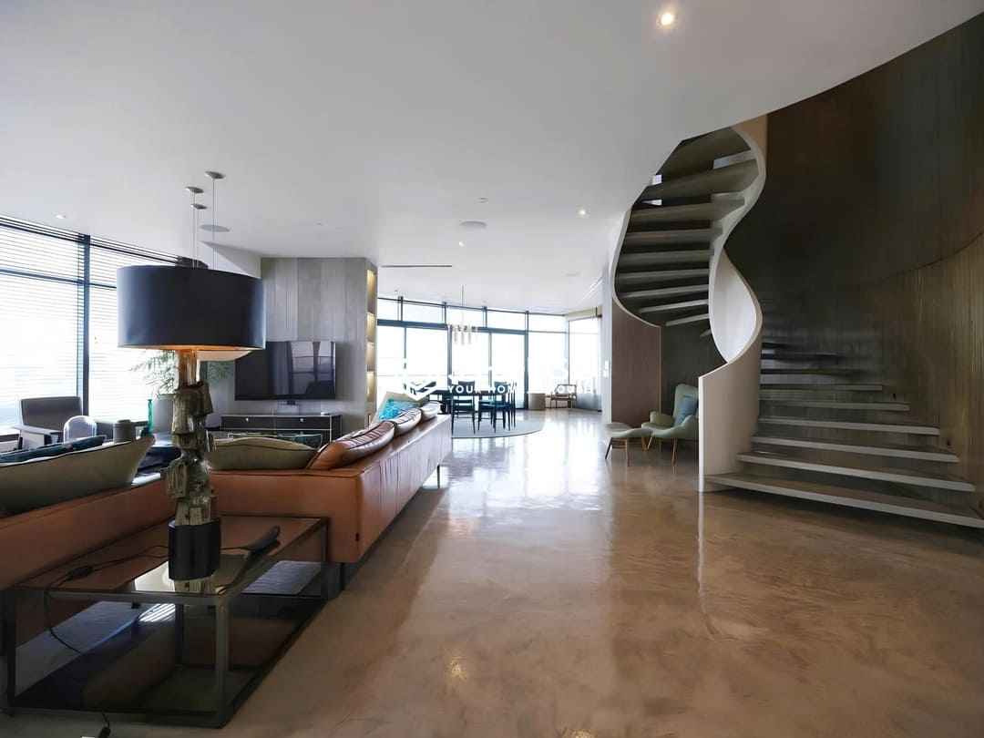 Spacious and modern 3br duplex penthouse apartment at City Garden Binh Thanh, HCMC