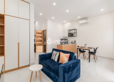 Spacious modern apartment for rent with backyard in Thao Dien, District 2