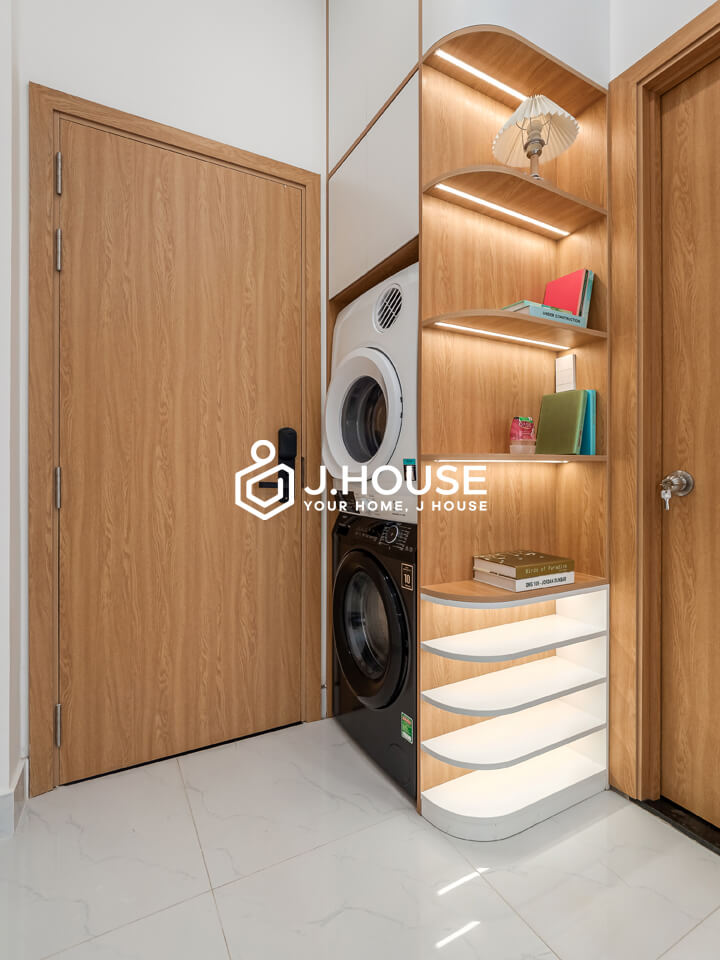 Spacious modern apartment for rent with backyard in Thao Dien, District 2