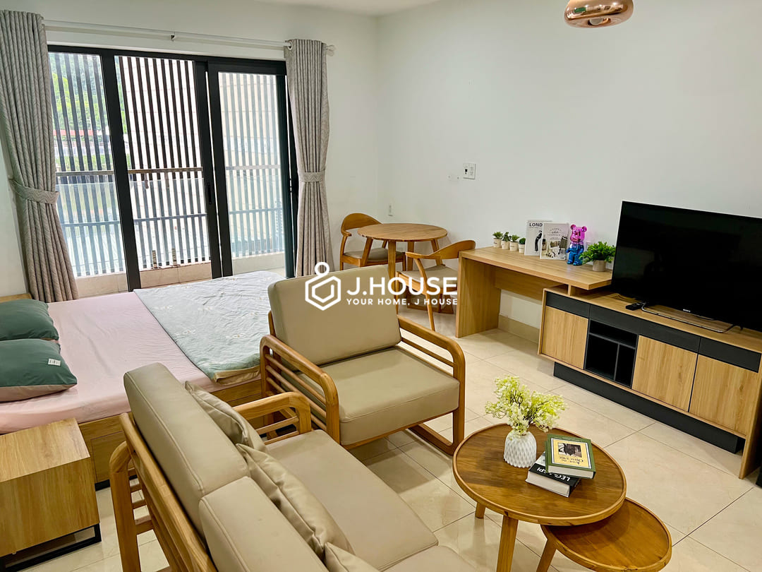 Studio with balcony for Rent in Binh Thanh District - Anna Premier Apartment