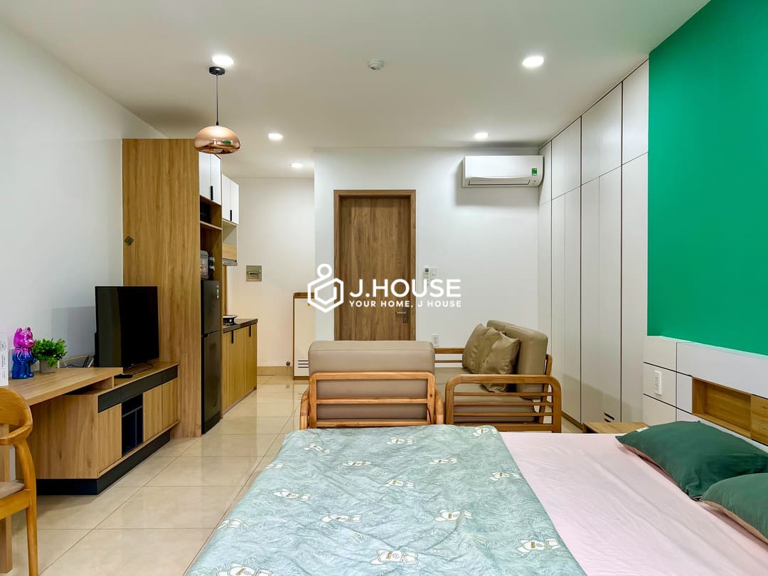 Studio with balcony for Rent in Binh Thanh District - Anna Premier Apartment