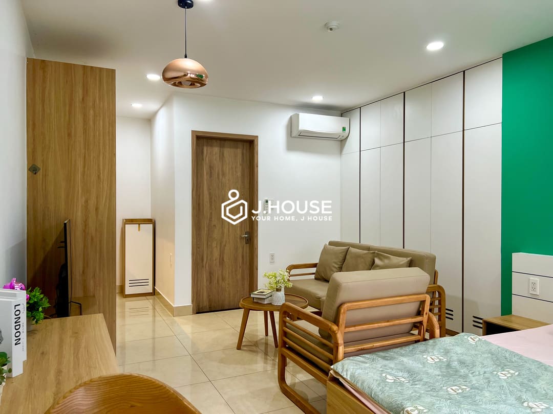Studio with balcony for Rent in Binh Thanh District - Anna Premier Apartment