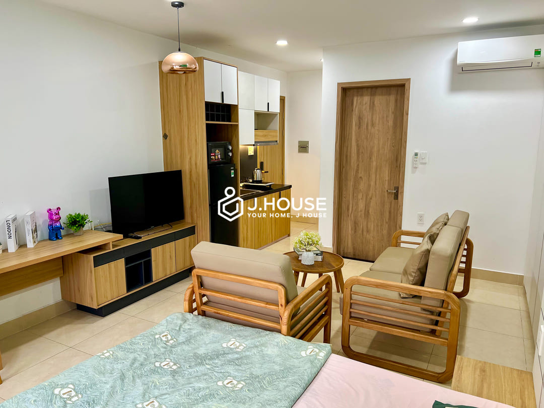 Studio with balcony for Rent in Binh Thanh District - Anna Premier Apartment
