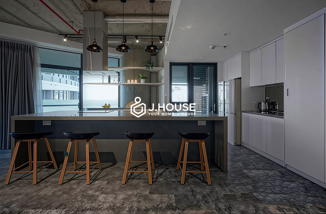 Unique 4BR Apartment for Rent at City Garden, HCMC