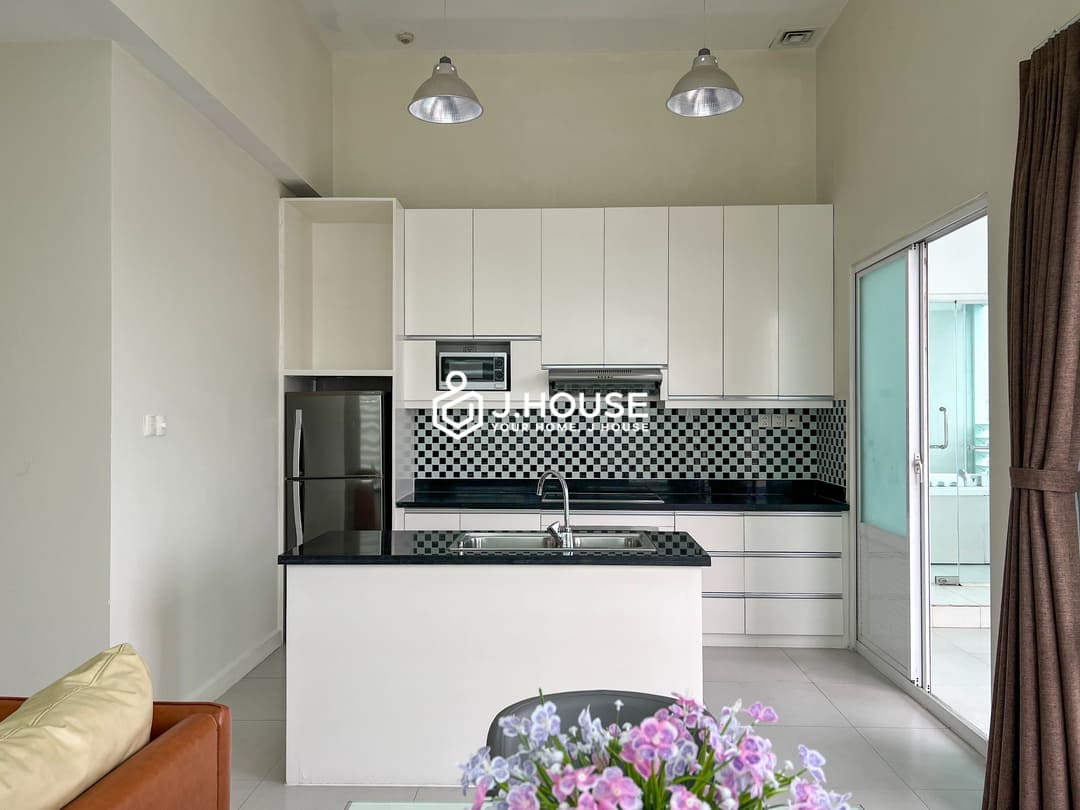 2 br penthouse with terrace at Glenwood Apartment, Thao Dien, District 2