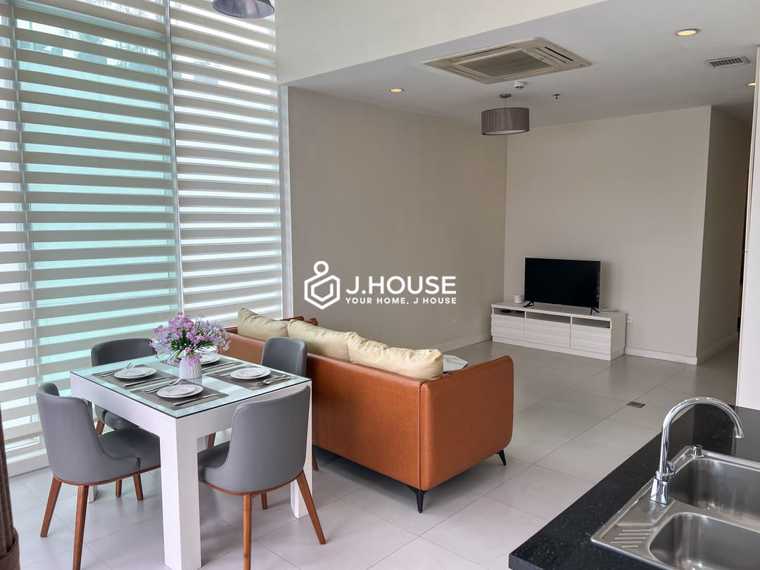 2 br penthouse with terrace at Glenwood Apartment, Thao Dien, District 2