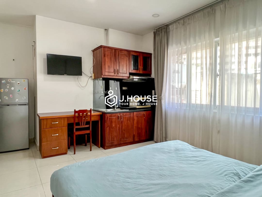 Affordable studio apartment at Me Linh Street, Binh Thanh District, HCMC