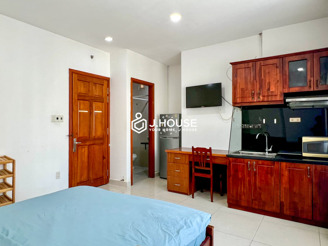 Affordable studio apartment at Me Linh Street, Binh Thanh District, HCMC