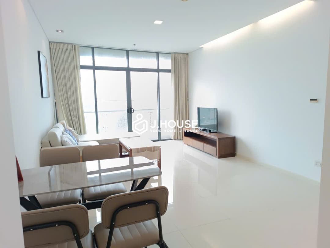 Bright 1BR with city view at City Garden Binh Thanh, HCMC