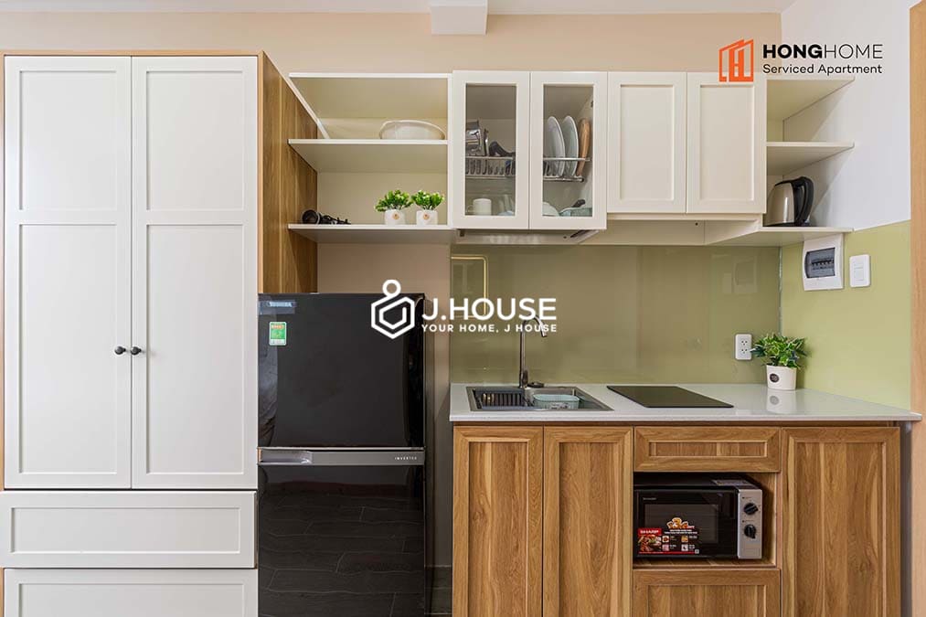 Bright studio apartment at Nami Airport Building, Tan Binh District