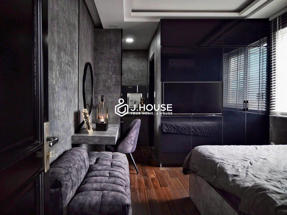 Elegant studio apartment for rent at Lux Residence, Tan Binh District