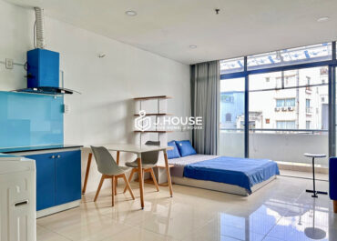 Fully furnished apartment for rent near park in District 1, HCMC