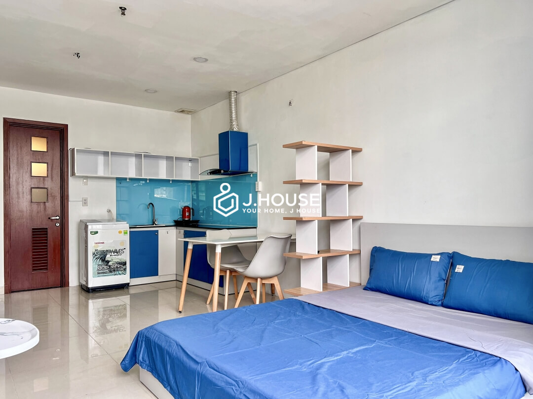 Fully furnished apartment for rent near park in District 1, HCMC