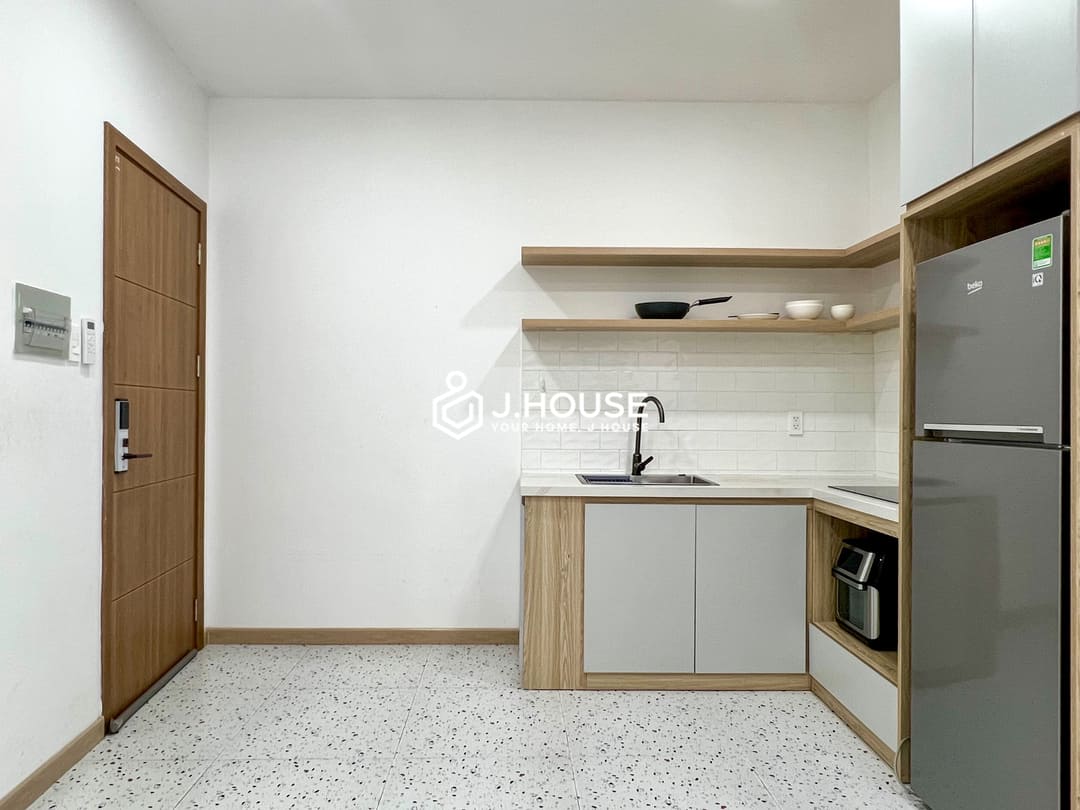 Fully furnished studio apartment for rent at VTS Residence, District 3, HCM-2