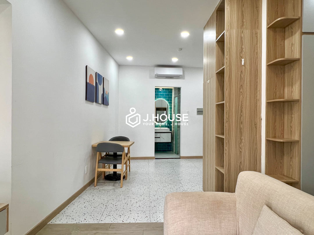 Fully furnished studio apartment for rent at VTS Residence, District 3, HCM-3