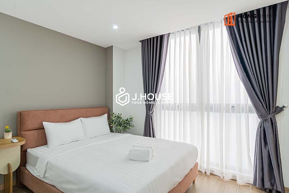 Large 1 BR apartment at Nami Airport Building, Tan Binh District-4