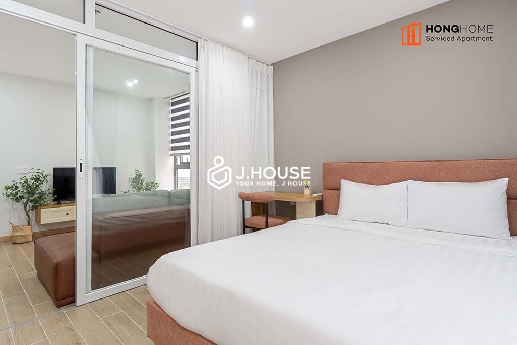 Large 1 BR apartment at Nami Airport Building, Tan Binh District-6