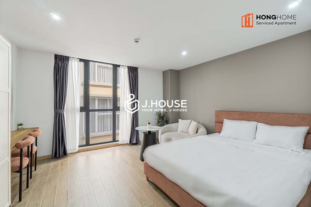 Large studio apartment at Nami Airport Building, Tan Binh District