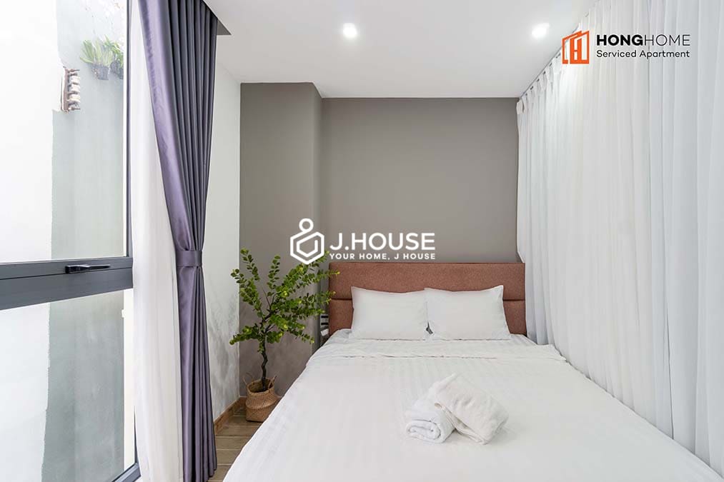 Modern 1 BR apartment at Nami Airport Building, Tan Binh District-4