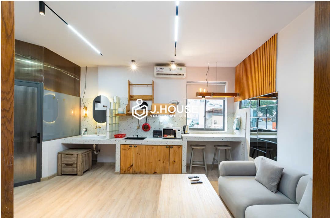 Modern 1 bedroom apartment for rent at ZenHaus, HCMC