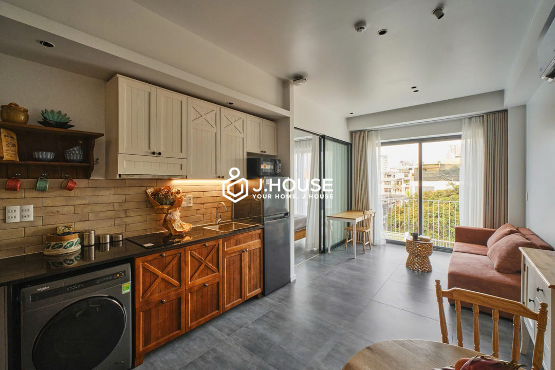 Modern 1br apartment for rent at H-House, Phu Nhuan District, HCMC