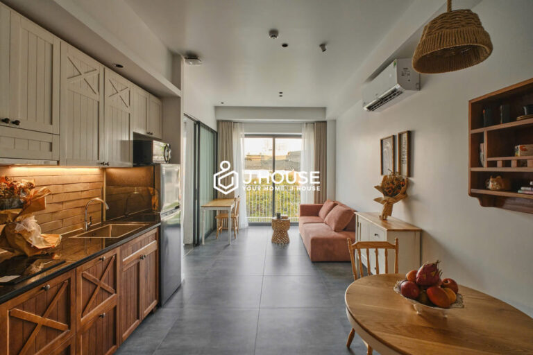 Modern 1br apartment for rent at H-House, Phu Nhuan District, HCMC