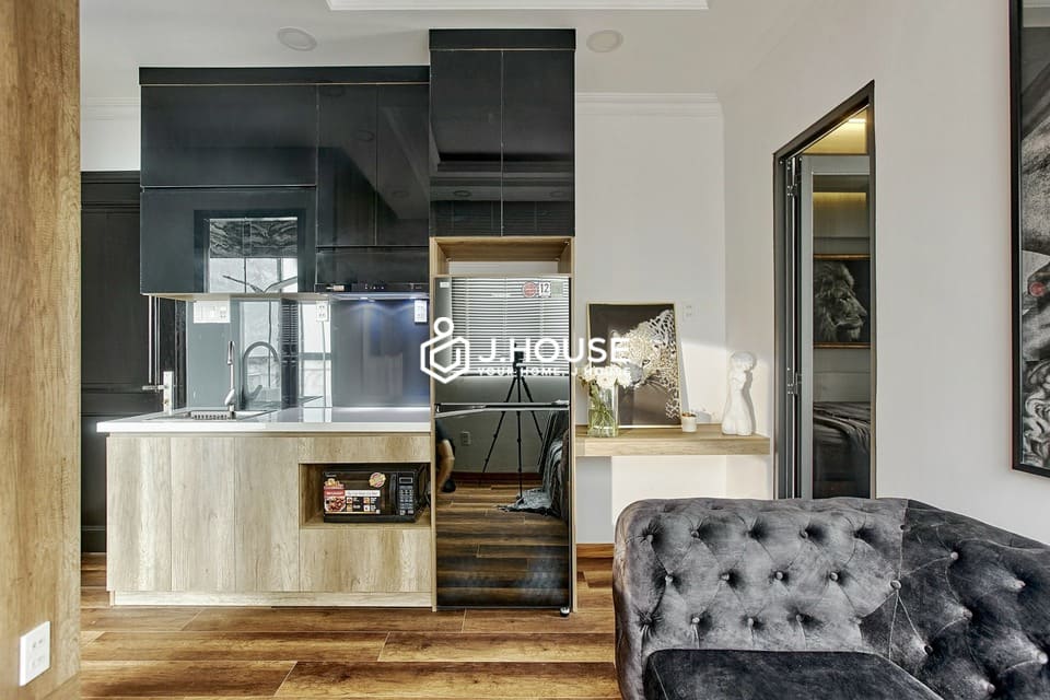 Modern 1br apartment for rent at Lux Residence, Tan Binh District-1