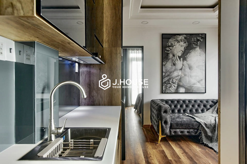 Modern 1br apartment for rent at Lux Residence, Tan Binh District-2