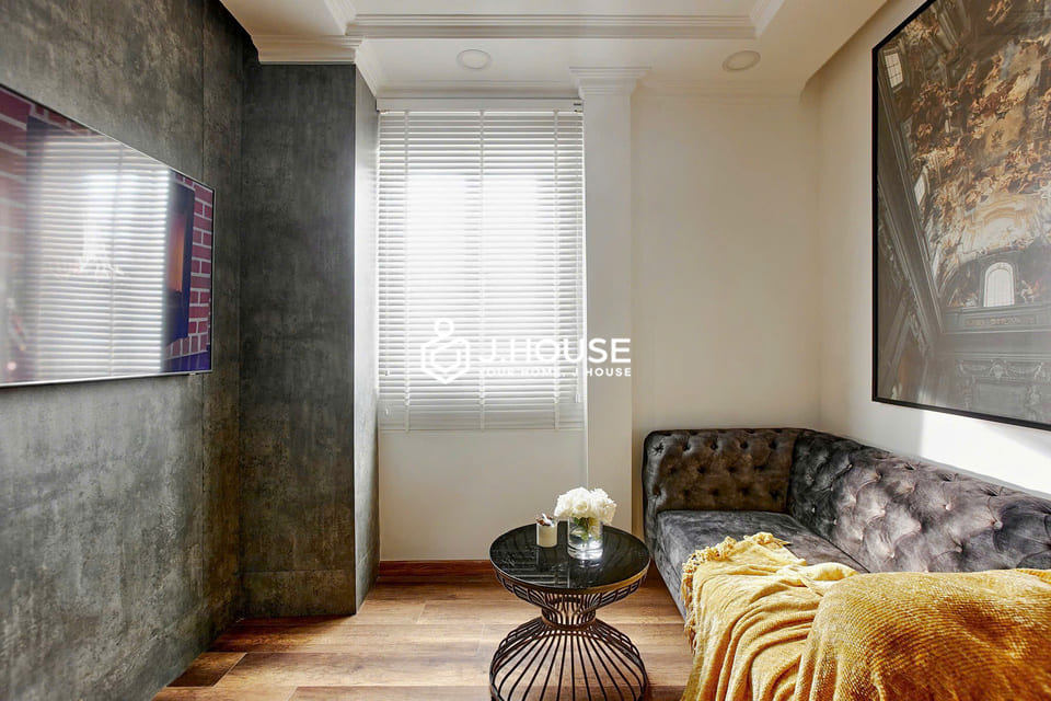 Modern 1br apartment with a window at Lux Residence, Tan Binh District-0