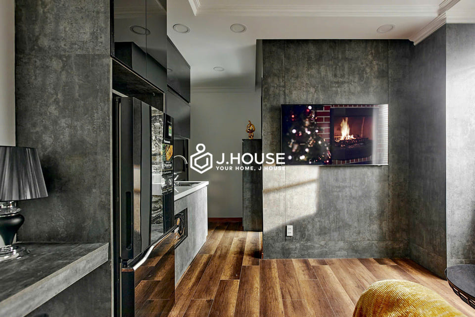 Modern 1br apartment with a window at Lux Residence, Tan Binh District-2