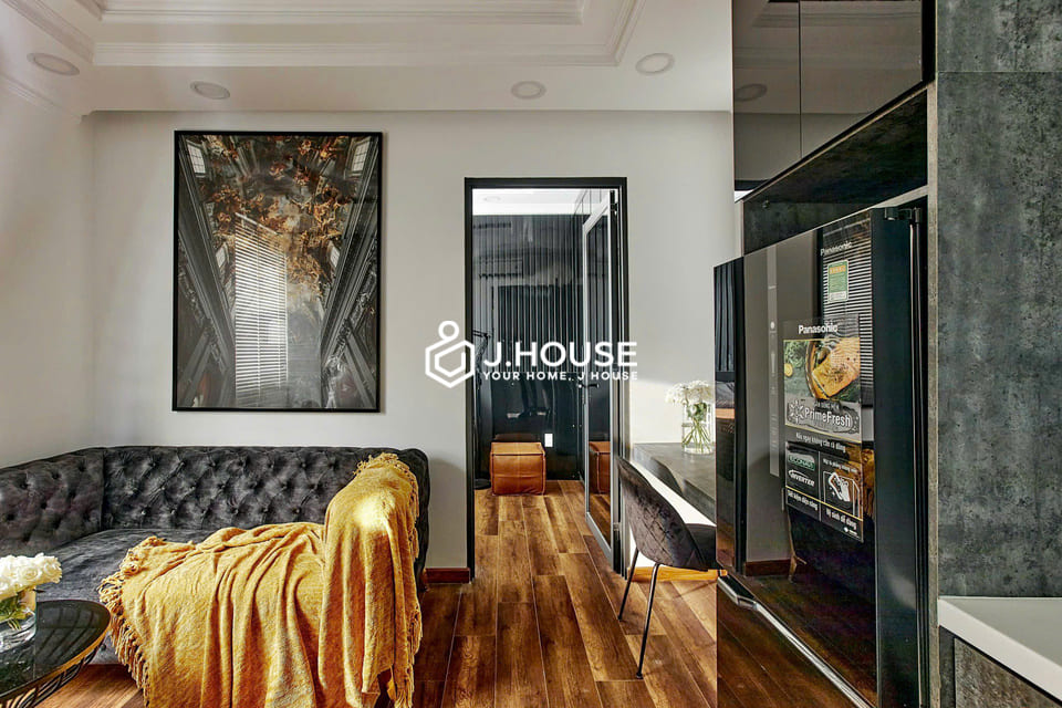 Modern 1br apartment with a window at Lux Residence, Tan Binh District