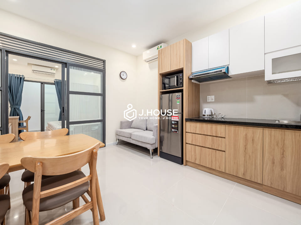 1-BR Serviced Apartment with Washer (104) at TOD Thao Dien 1 Modern 1br with washer at TOD Thao Dien, District 2, HCMC
