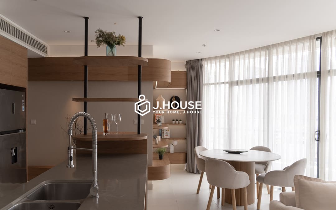 Modern 2br apartment for rent at City Garden Binh Thanh, HCM