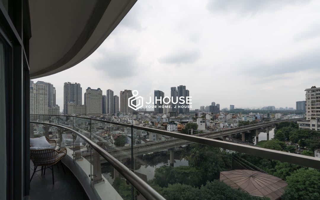 Modern 2br apartment for rent at City Garden Binh Thanh, HCM