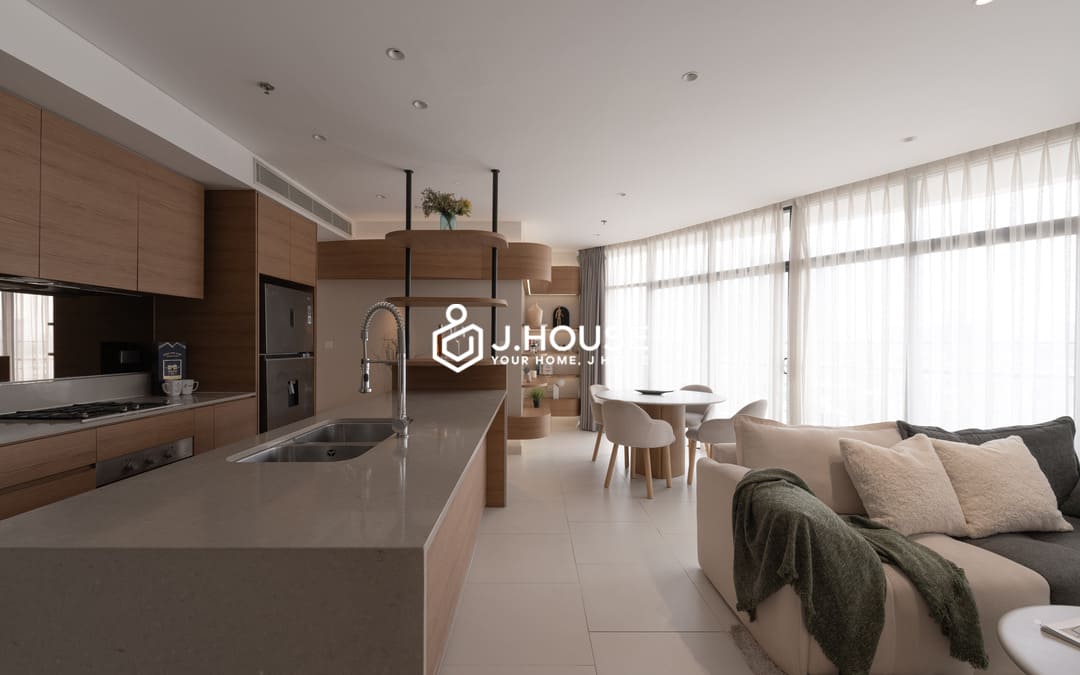 Modern 2br apartment for rent at City Garden Binh Thanh, HCM