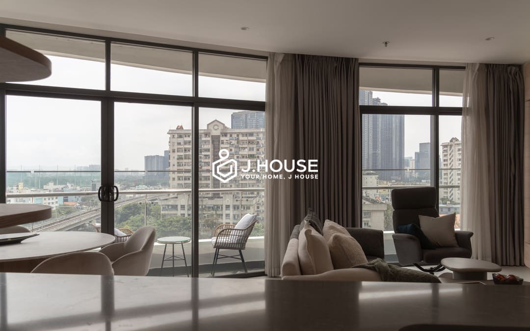 Modern 2br apartment for rent at City Garden Binh Thanh, HCM