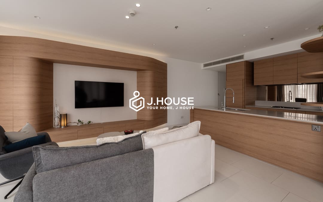 Modern 2br apartment for rent at City Garden Binh Thanh, HCM
