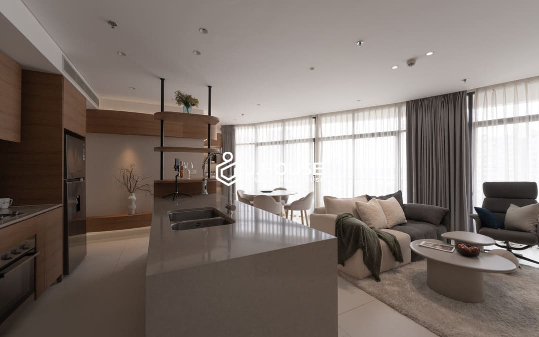 Modern 2br apartment for rent at City Garden Binh Thanh, HCM