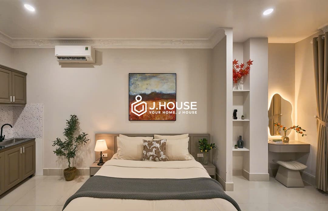Modern apartment at Ares Airport Home, Tan Binh District, HCMC