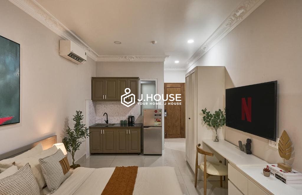 Modern apartment at Ares Airport Home, Tan Binh District, HCMC