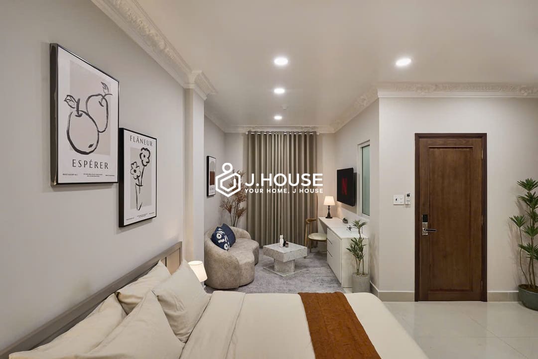 Modern studio apartment at Ares Airport Home, Tan Binh District, HCMC