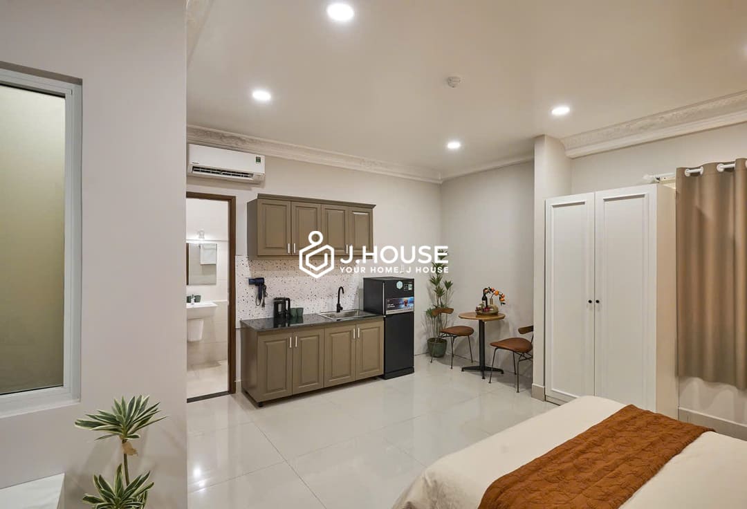 Modern studio apartment at Ares Airport Home, Tan Binh District, HCMC