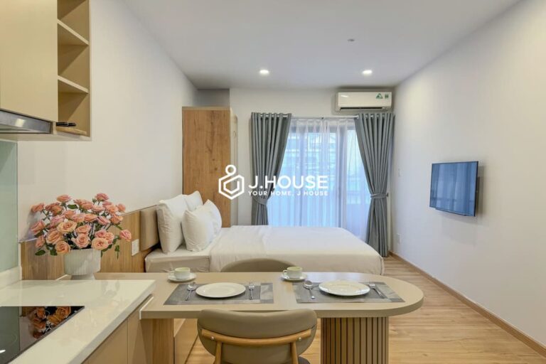 Nest DC Apartment District 3, HCMC- Bright Studio Apartment for rent in HCMC-0