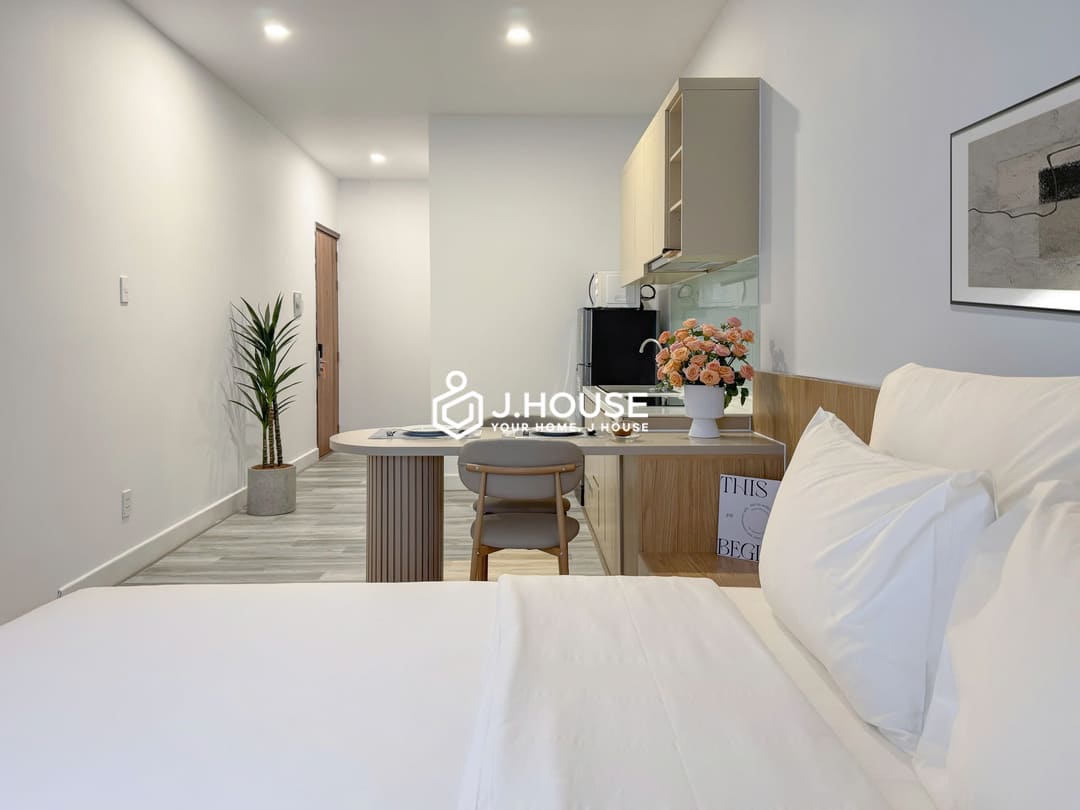 Nest DC Apartment District 3, HCMC- Bright Studio Apartment for rent in HCMC-2