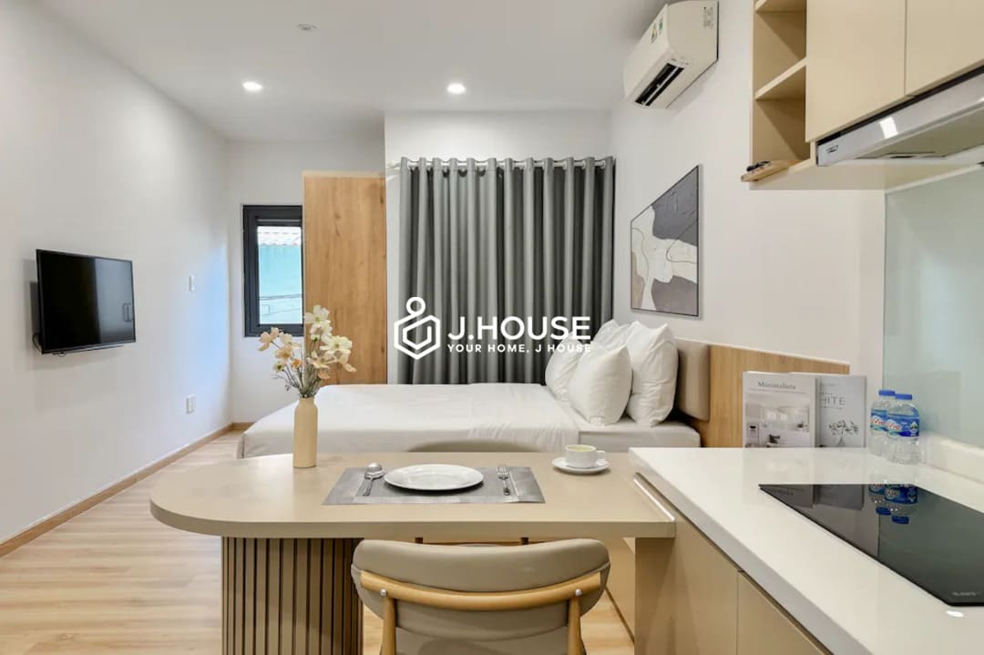 Nest DC Apartment District 3, HCMC- Modern Studio Apartment for rent in HCMC-1